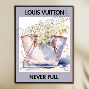 Louis Vuitton 11x14 Print-Poster Great Gift for Luis Vuitton Fans